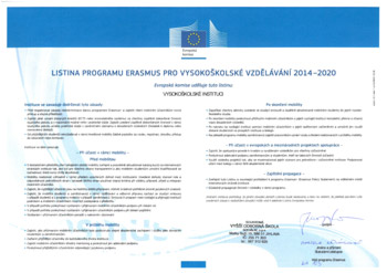 Listina programu ERASMUS