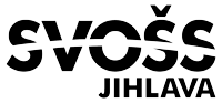SVOŠS logo černá